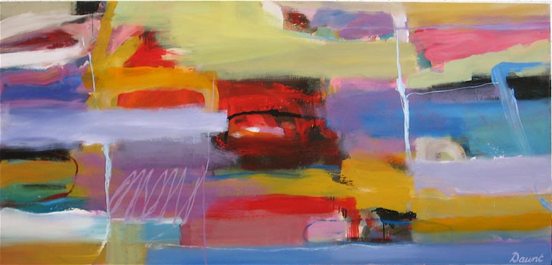 Nicholas Daunt - Happy Days 2100x1000mm